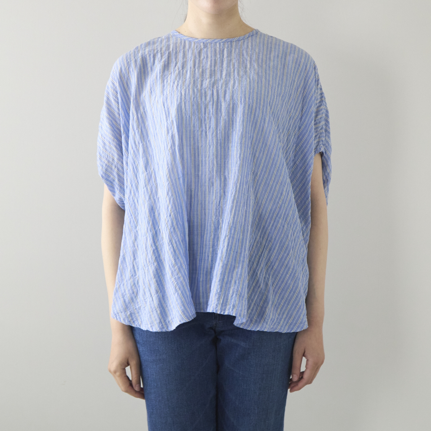 Kilka/汗をかいてもはりつかない、速乾サークルブラウス